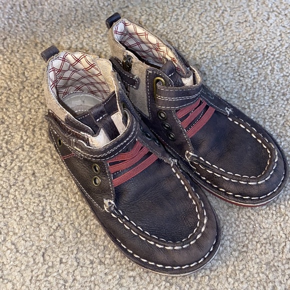 Stride Rite Boots - Velcro with side zipper - Picture 4 of 7